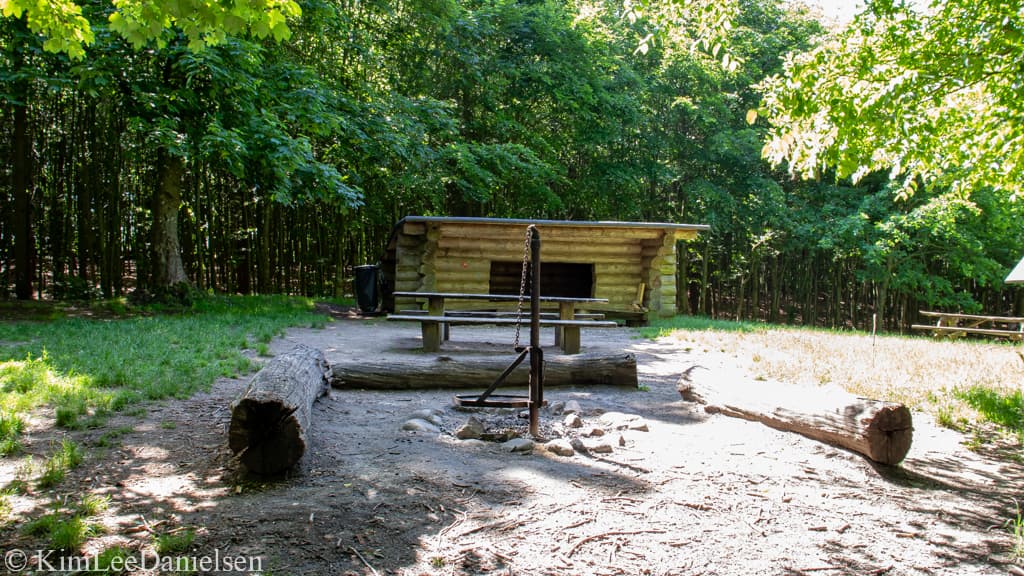 Shelter bei "Bergs Plads" - in der Nähe des Wildgeheges Haderslev