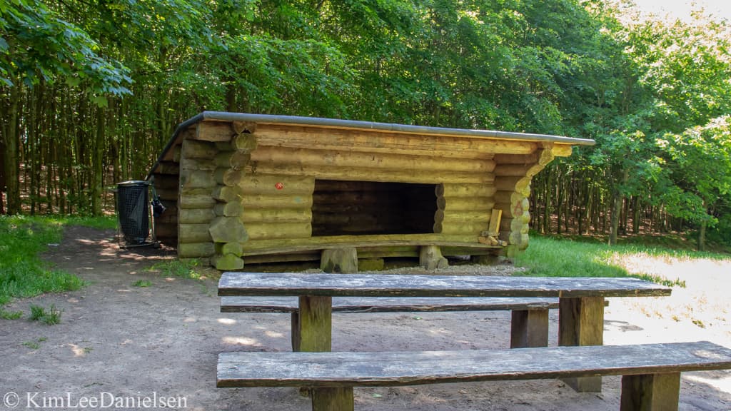 Shelter bei "Bergs Plads" - in der Nähe des Wildgeheges Haderslev