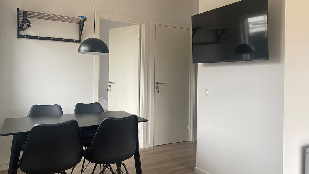 Sportsby Vejen, Ferielejligheder, spiseplads