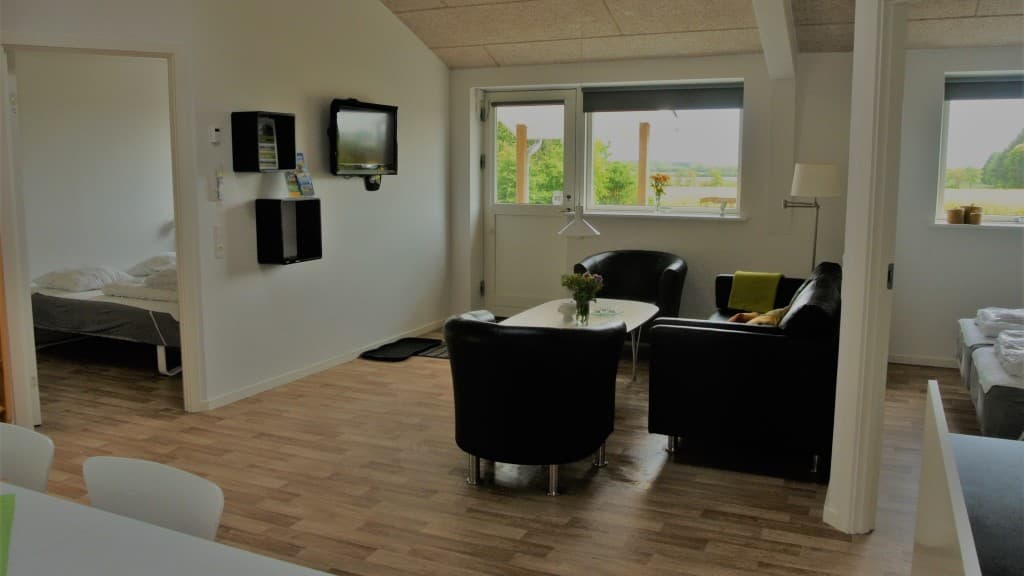 Passender Dorfurlaub - Wohnzimmer in einer A-Wohnung