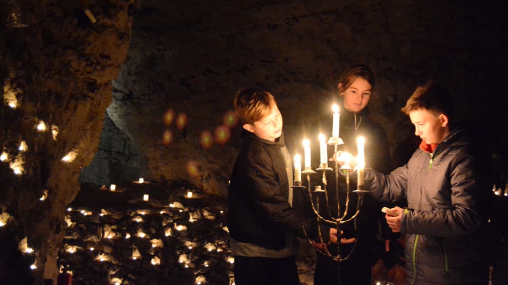 Thingbaek limestone mine I Museum
