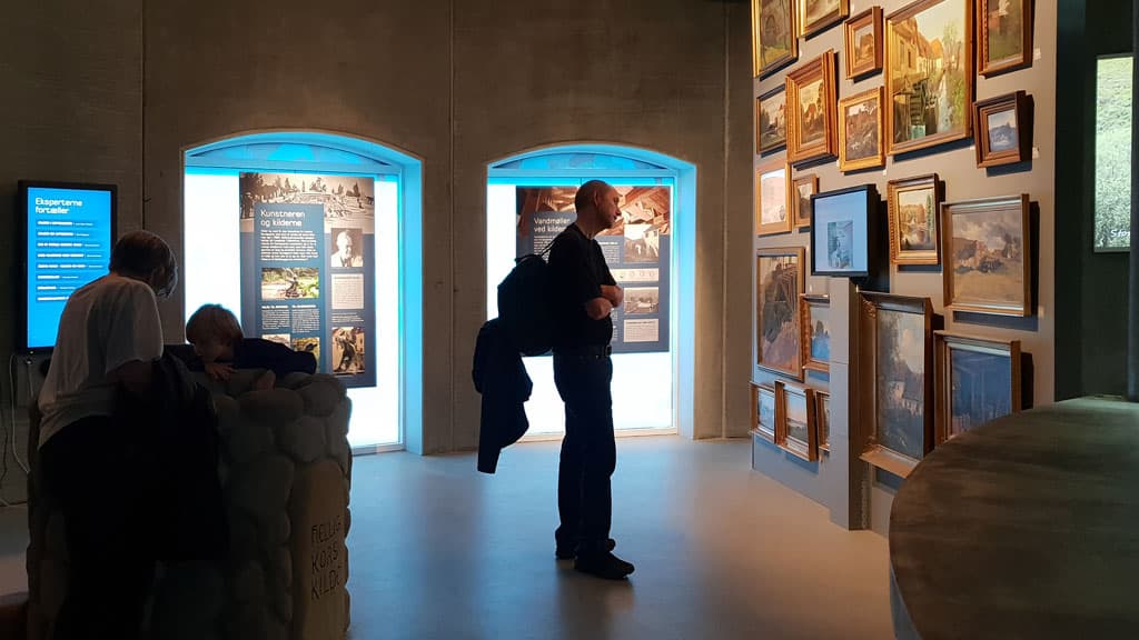 Thingbaek limestone mine I Museum