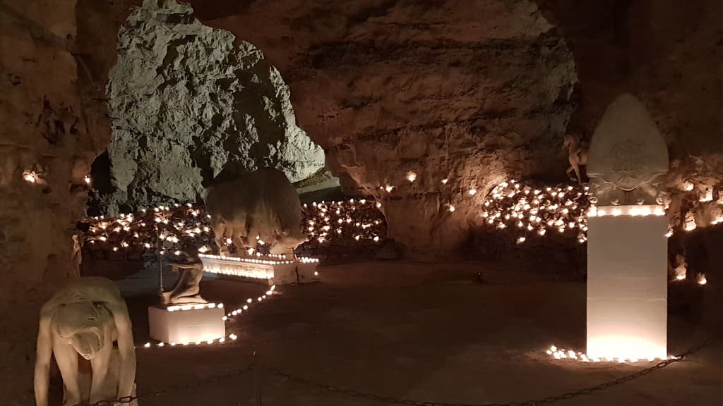 Thingbaek limestone mine I Museum