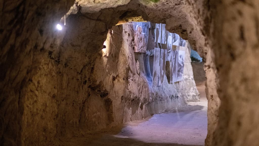 Thingbaek limestone mine I Museum