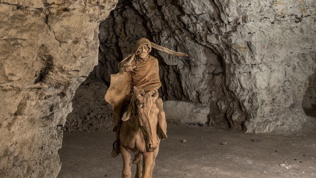 Thingbaek limestone mine I Museum